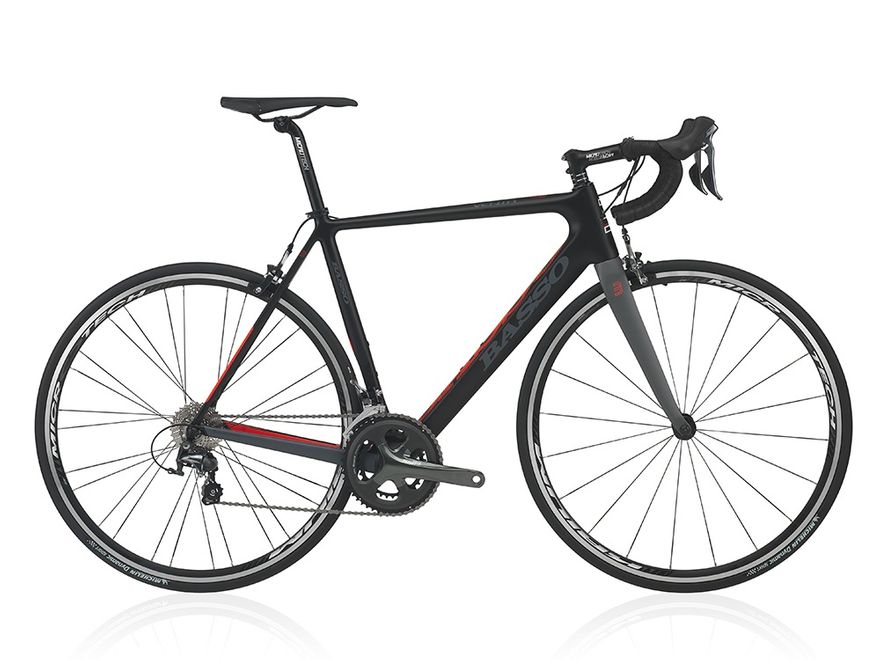 Basso Venta - Black-Orange - str. 51 (rytterhøjde ca. 168-177 cm.) / Shimano 105 / Microtech Krium / Outletpris kr. 16.900,-