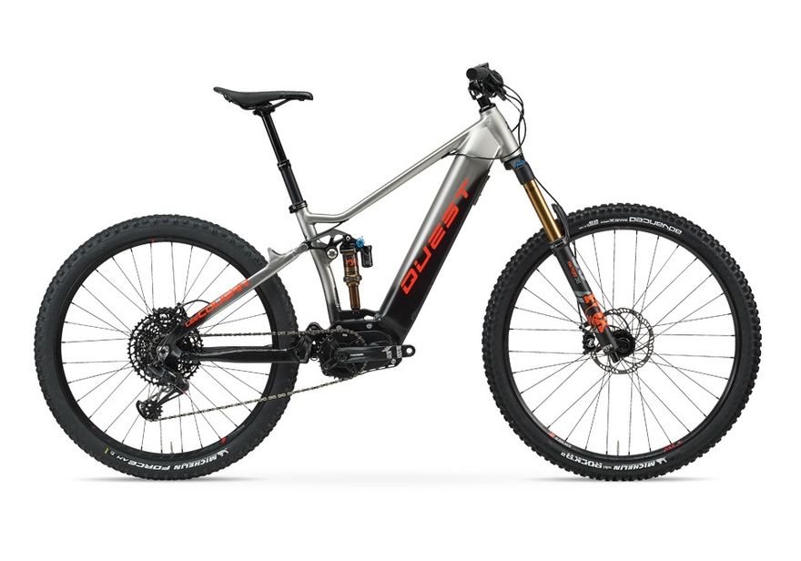 QUEST-E 29 TEAM FACTORY - Silver-Black-Orange
