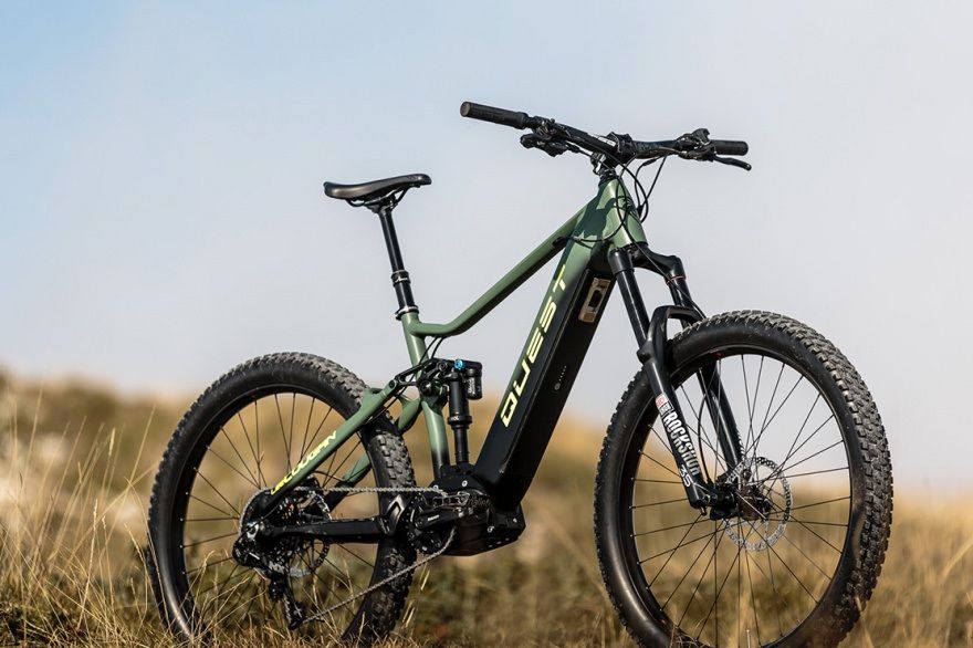 QUEST E-27,5 - Military-green-black-yellow